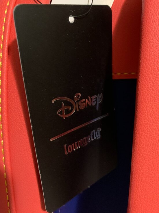 Disney Christmas 2025 Lil Rin Rin Plush Badge Red New